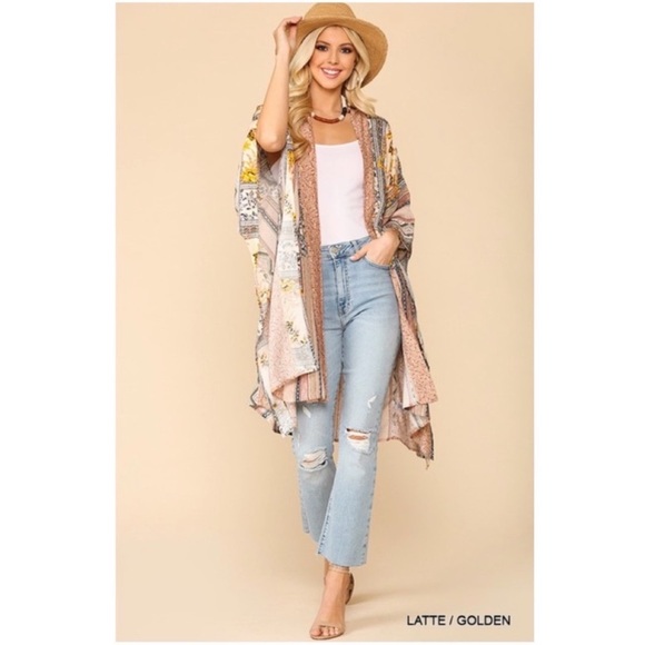 🤩🤩🤩GiGiO Lightweight Kimono-Like Wrap🤩🤩🤩 Beautiful colors!!🤩🤩🤩 - Picture 2 of 8